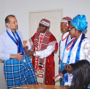 Igbo World Union on Courtesy Visit to the Ambassador of Switzerland