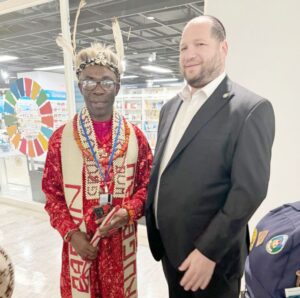 HIS IMPERIAL MAJESTY AMB. (DR) SIR MISHAK NNANTA  Visit to UN