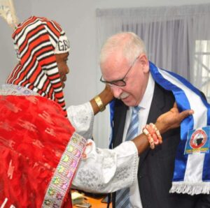 Igbo World Union on Courtesy Visit to the Ambassador of Palestine